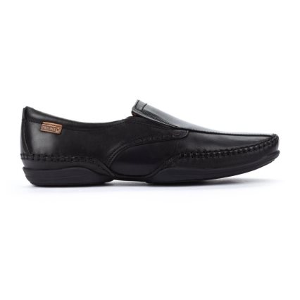 Men's Pikolinos PUERTO RICO Moccasins Black | NZ Q2Q8715